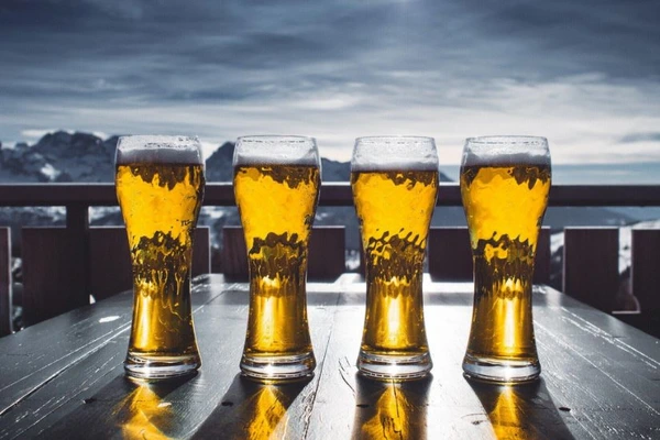 beer glass set